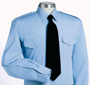 Blue Pilot Shirt