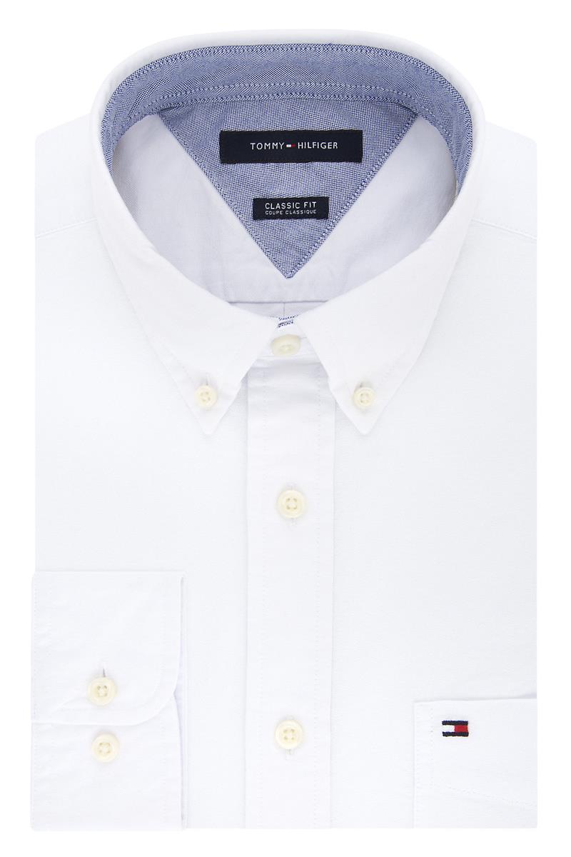 Tommy Hilfiger 13H1864 Mens New England Cotton Oxford Dress Shirts 13H1864