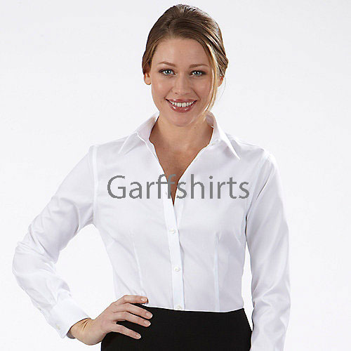 No iron women's dress shirts