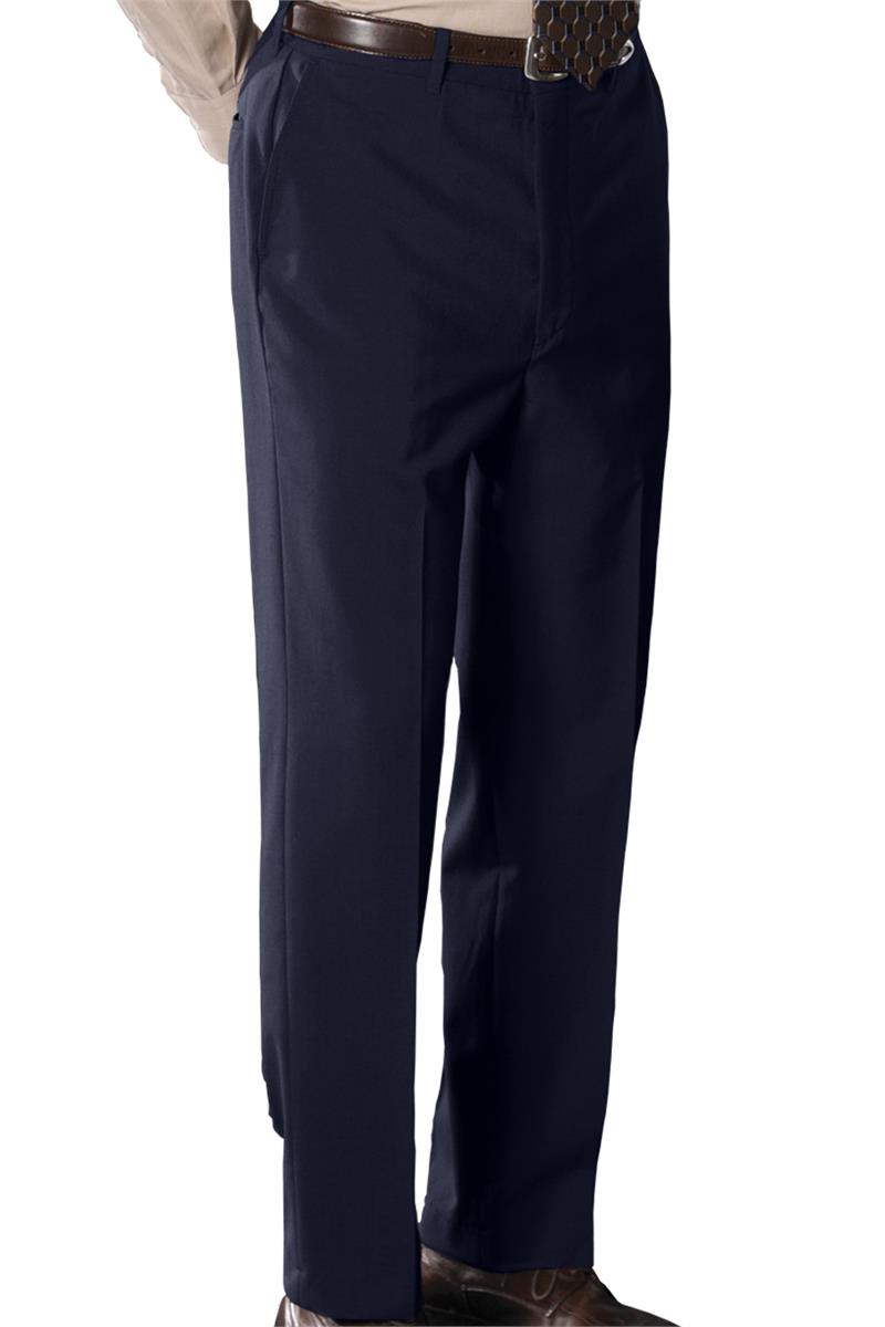 Edwards 2780 Mens Wool Blend Flat Frong Dress Pants