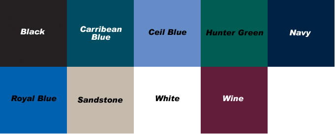 Scrub Color Chart