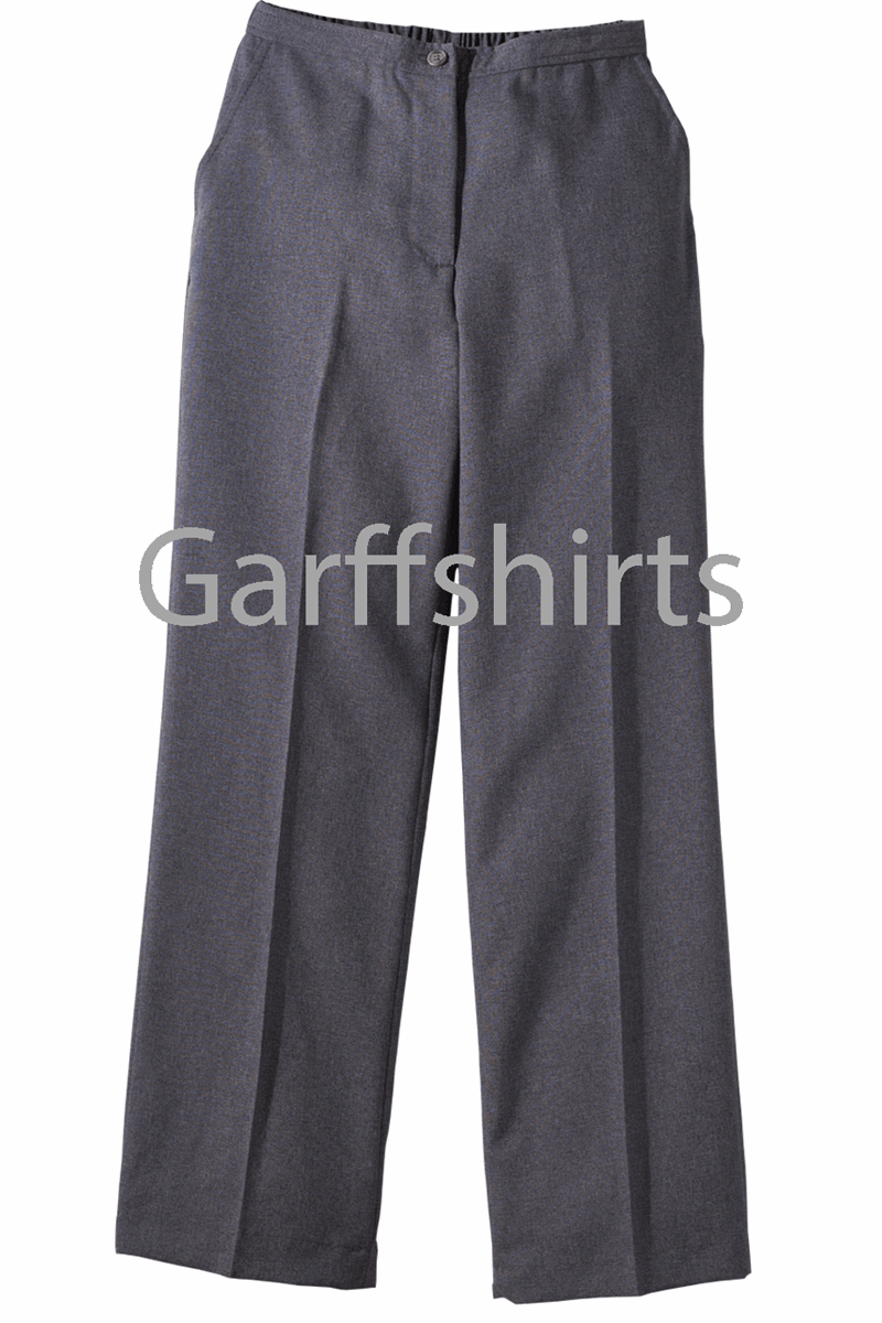Edwards Womens Flat Front Polyester Uniform Pants 8279