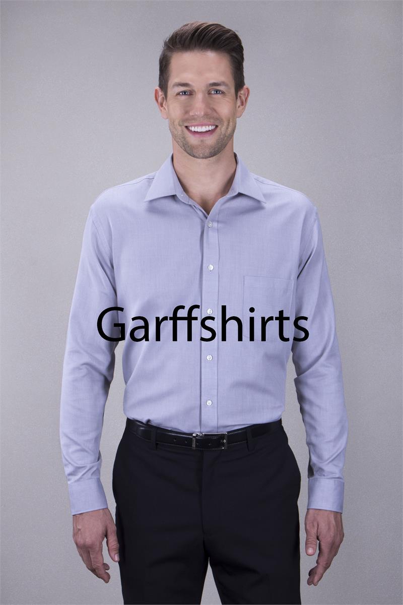 Van Heusen Performance Twill Mens Long Sleeve Dress Shirts 13V0399