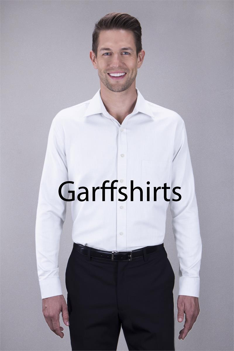 Van Heusen Performance Twill Mens Long Sleeve Dress Shirts 13V0399