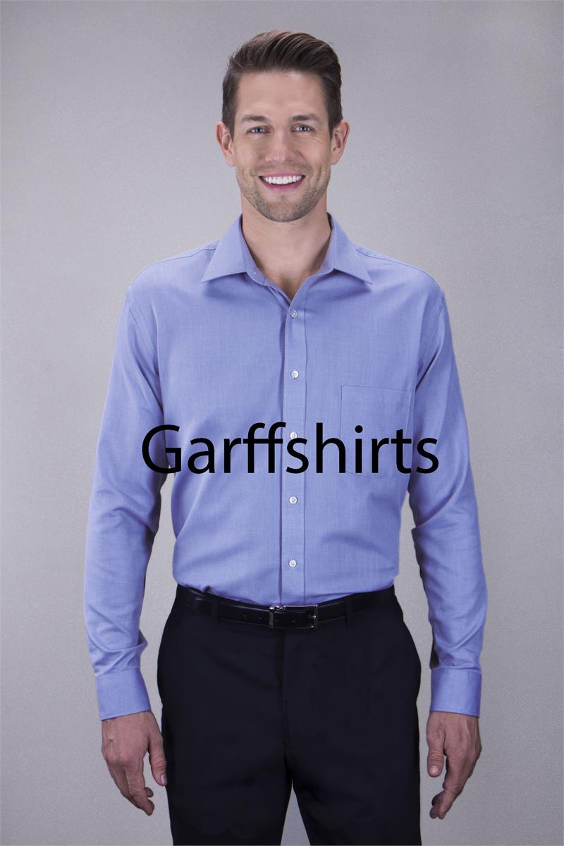 Van Heusen Performance Twill Mens Long Sleeve Dress Shirts 13V0399