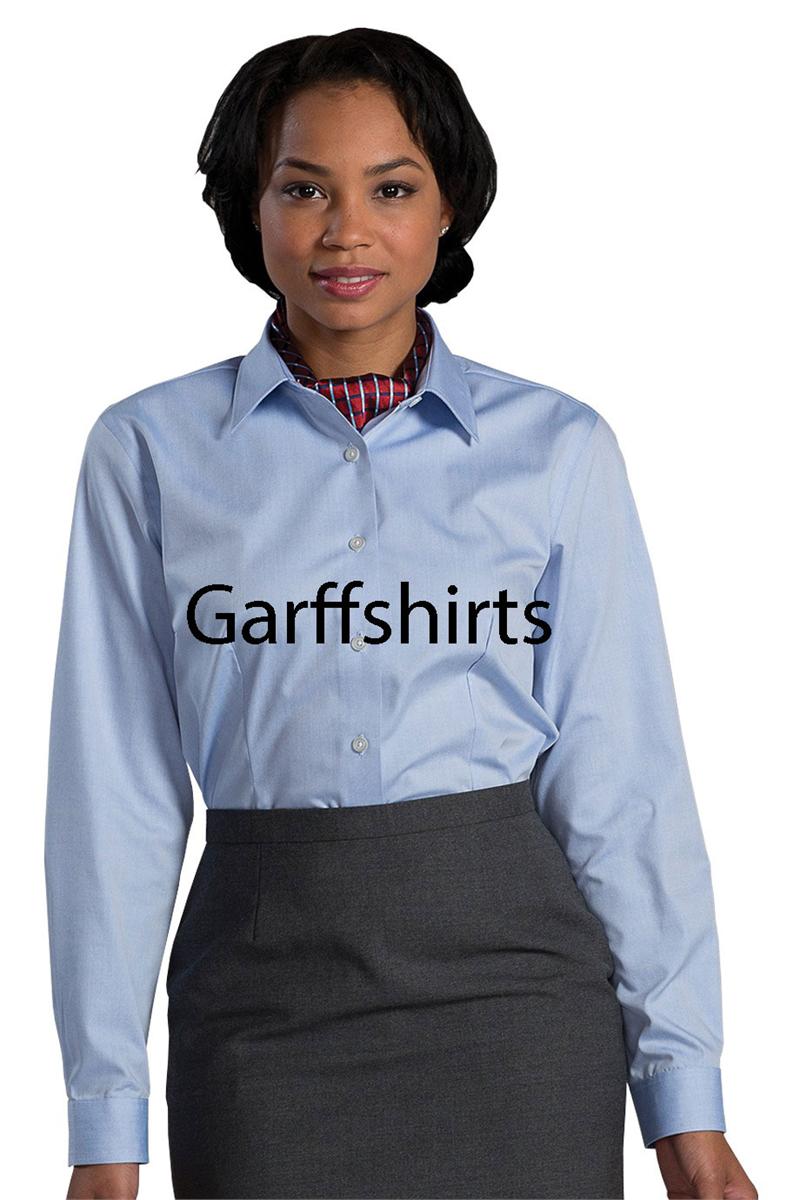 No iron women's dress shirts