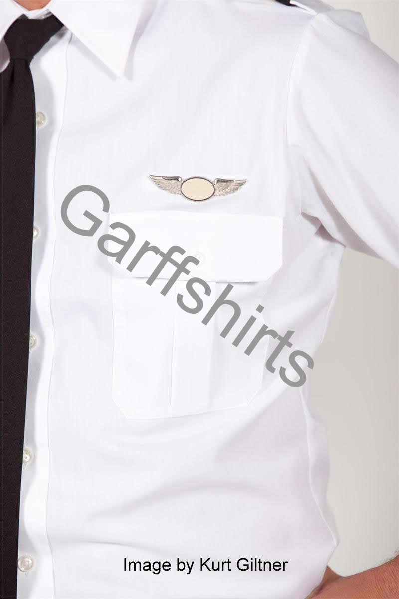 Pilot Shirts Mens Van Heusen Pilot Short Sleeve Pilot Uniform Shirts