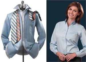 Van Heusen Ladies Womens Long 13V0011 Short 13V0014 Sleeves Oxford Dress Van Heusen Ladies - Womens Long 13V0011 & Short 13V0014 Sleeves Button Down Collar Blended Oxford Dress Shirts