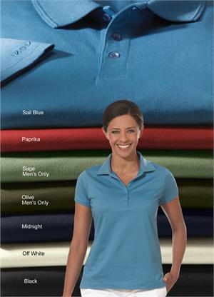 IZOD 13Z0082 Ladies/Womens Pima Cool Polo Shirts