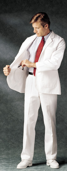 3224 Landau Men's Consultation Coat - Lab Coat