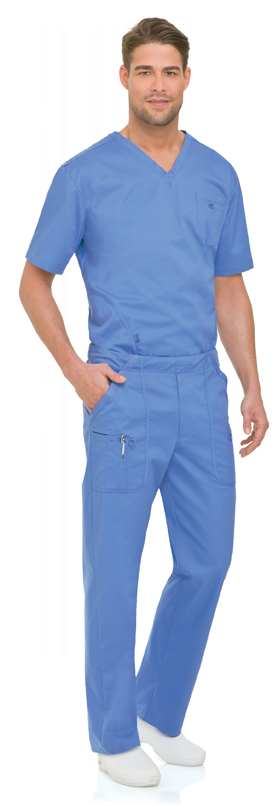 Landau 2007 Landau 2007 Mens 8-Pocket Banded Mens Scrubs Cargo Pants Landau 2007 Landau 2007 Mens 8-Pocket Banded Mens Scrubs Cargo Pants