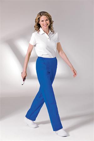 Landau Scrubs 8369 Landau 8369 Flat Front Womens Scrubs Pant - Royal Blue Landau Scrubs 8369 Landau 8369 Flat Front Womens Scrubs Pant - Royal Blue