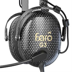 Faro G3 ANR Carbon Fiber Headsets - Active Noise Reduction Bluetooth bluetooth,anr,headsets,aviation headsets,aviation headset,pilot headset