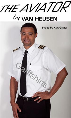 Mens The Aviator Short Sleeve Pilot Uniform Shirts - Photo by Kurt Giltner Mens The Aviator Short Sleeve Pilot Uniform Shirts - Photo by Kurt Giltner