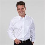 Van Heusen 13V0031 - Mens Blended Pinpoint Oxford L/S Button Down Collar Dress Shirts