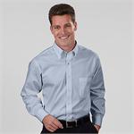 Van Heusen 13V0031 - Mens Blended Pinpoint Oxford L/S Button Down Collar Dress Shirts