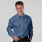 Van Heusen 13V0031 - Mens Blended Pinpoint Oxford L/S Button Down Collar Dress Shirts