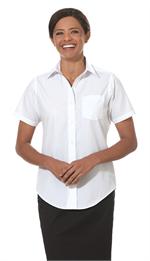 Van Heusen Long 13V0051 Short 13V0052 Sleeve Womens/Ladies Cotton Rich Broadcloth Blouses
