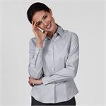 Silver - Van Heusen Ladies Royal Pique Long Sleeve Dress Shirts