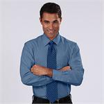 Blue Grape - Van Heusen Mens End on End Long Sleeve Dress Shirts