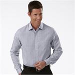 Nickel - Van Heusen Men's Suiting Check Long Sleeve Dress Shirts