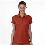 Paprika - 13Z0082 IZOD Womens Pima Cool Knit Performance Polo Shirts
