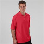 Polyester polo shirts with pocket