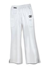 Landau 2006 Landau 2006 Modern Low Rise 6-Pocket Cargo Flare Scrubs Pants