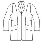Urbane 3109 Urbane Essentials Lab Coat