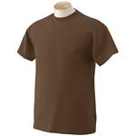 3930 Chocolate Fruit of the Loom T-Shirts 3930 - 5 oz 100% cotton