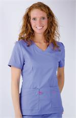 Landau 4031 Landau 4031 Twill Crossover Scrubs Top