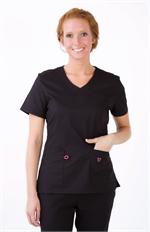 Landau 4031 Landau 4031 Twill Crossover Scrubs Top