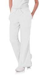 8335 White Landau Flare Leg Women