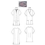 Landau Scrub Zone 70223 ScrubZone 70223 Snap Front Tunic
