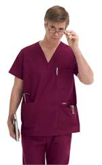 7489 Landau Men's 5-Pocket Scrub Top