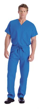 7602 Royal Blue Unisex Scrub Pants