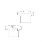 7502 Landau Unisex Scrub Tops