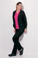 7535 Black Landau Cardigan Warm-Up