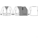 Landau 7535 Landau 7535 Cardigan Warm-Up Jacket