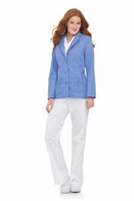 Landau 7733 Landau 7733 LABCOAT W/THREE BUTTONS AND SHIRRED POCKETS