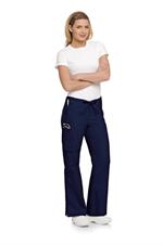 Landau Scrubs 8355 Landau 8355 Flare Cargo Womens Scrub Pants - Navy