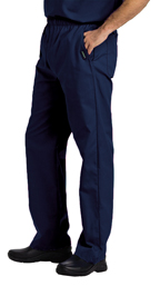 Landau Scrubs 8550 Landau 8550 Mens Elastic Waist Pants - Navy
