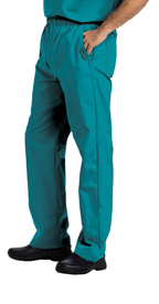 Landau Scrubs 8550 Landau 8550 Mens Elastic Waist Pants - Teal