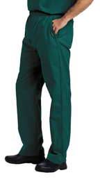 Landau Scrubs 8550 Landau 8550 Mens Elastic Waist Pants - Hunter Green