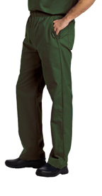 Landau Scrubs 8550 Landau 8550 Mens Elastic Waist Pants - Olive