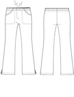 Urbane 9306 Urbane 9306 Alexis Comfort Elastic Waist Pant