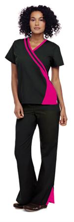 Urbane 9518 Urbane 9518 Double Piped Crossover Top
