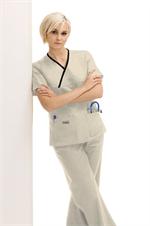 Urbane 9534 Urbane 9534 Double Pocket Crossover Top