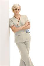 Urbane 9534 Urbane 9534 Double Pocket Crossover Top