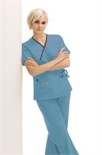 Urbane 9534 Urbane 9534 Double Pocket Crossover Top